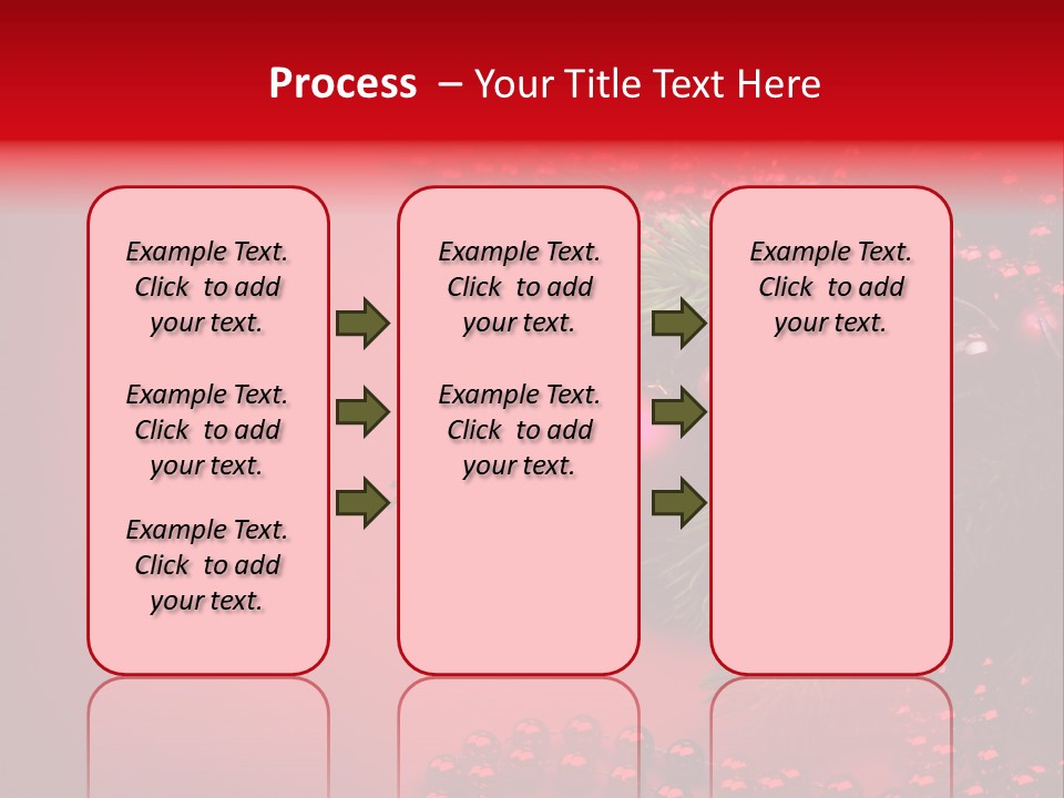 Text Blink Berry PowerPoint Template