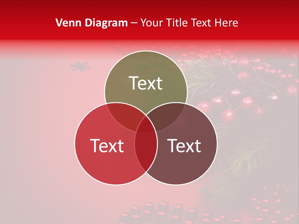 Text Blink Berry PowerPoint Template