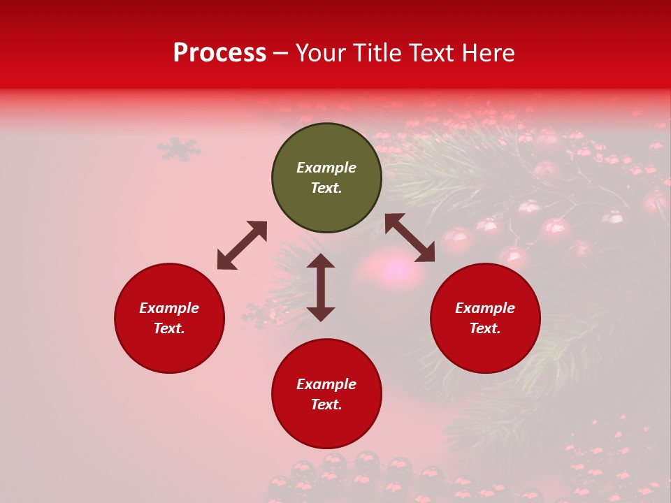 Text Blink Berry PowerPoint Template