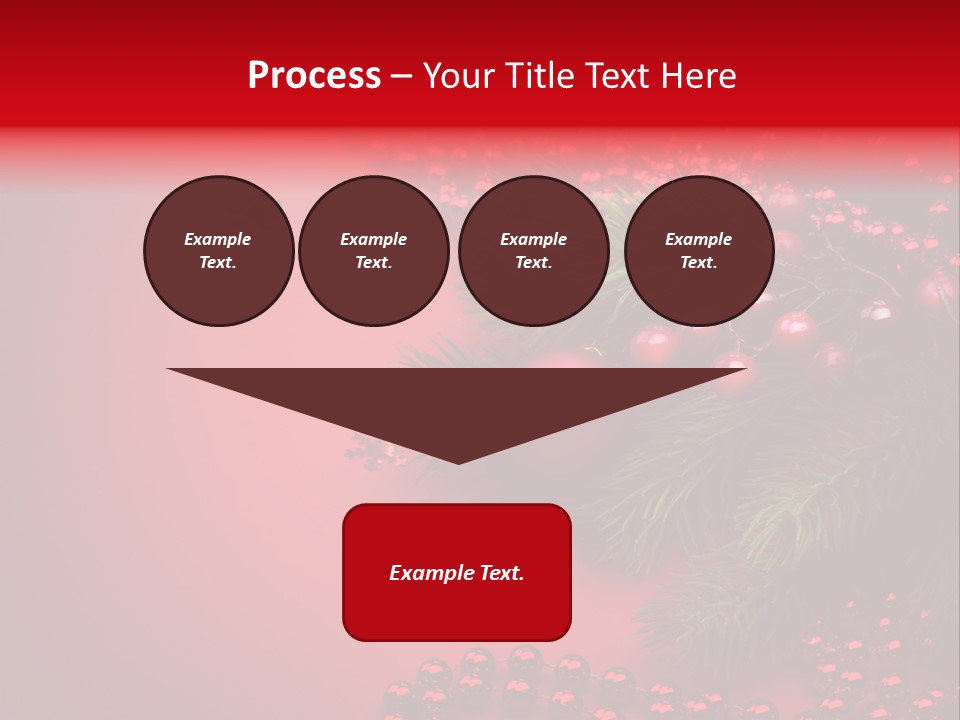 Text Blink Berry PowerPoint Template