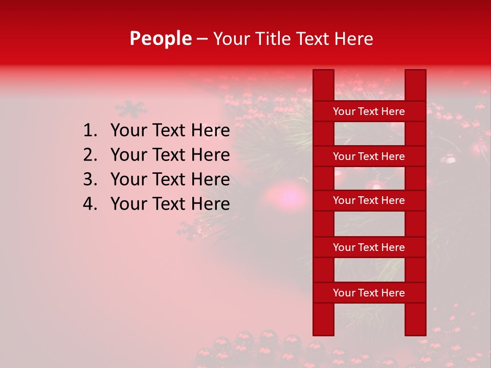Text Blink Berry PowerPoint Template