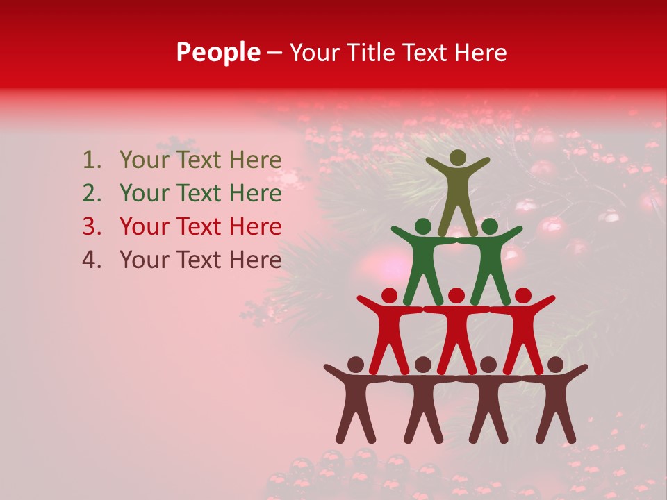 Text Blink Berry PowerPoint Template