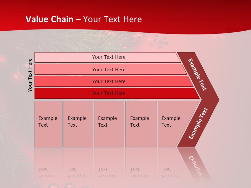 Element Macro Holiday PowerPoint Template