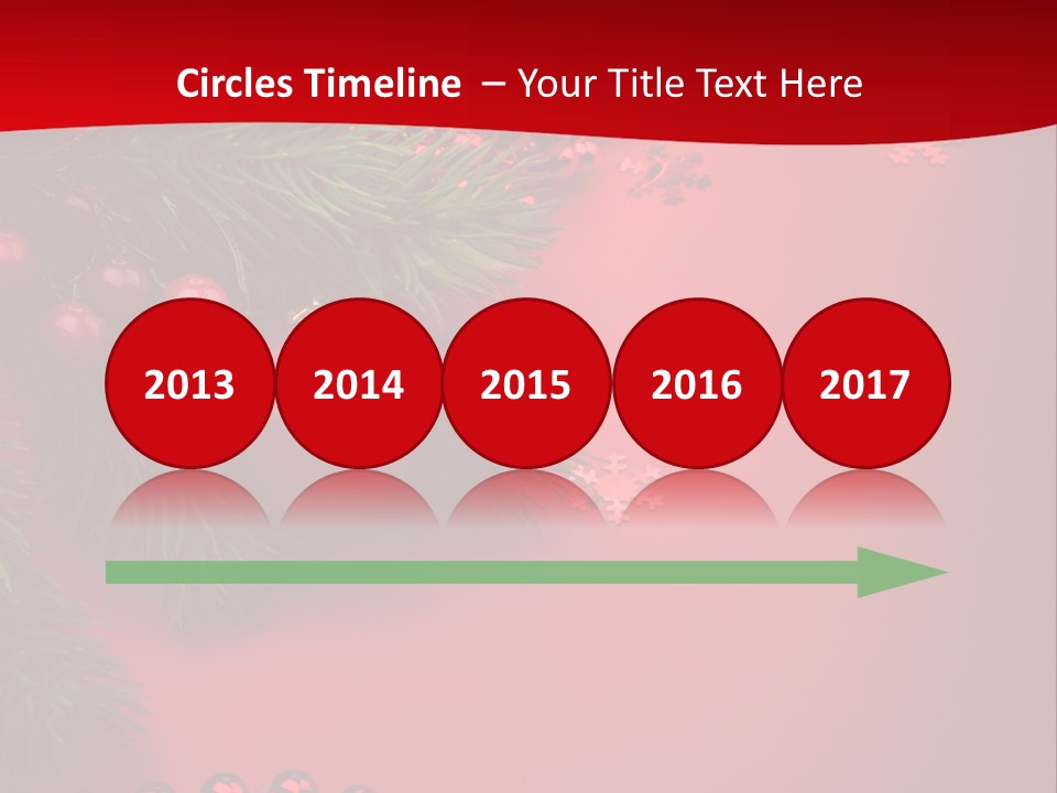 Element Macro Holiday PowerPoint Template