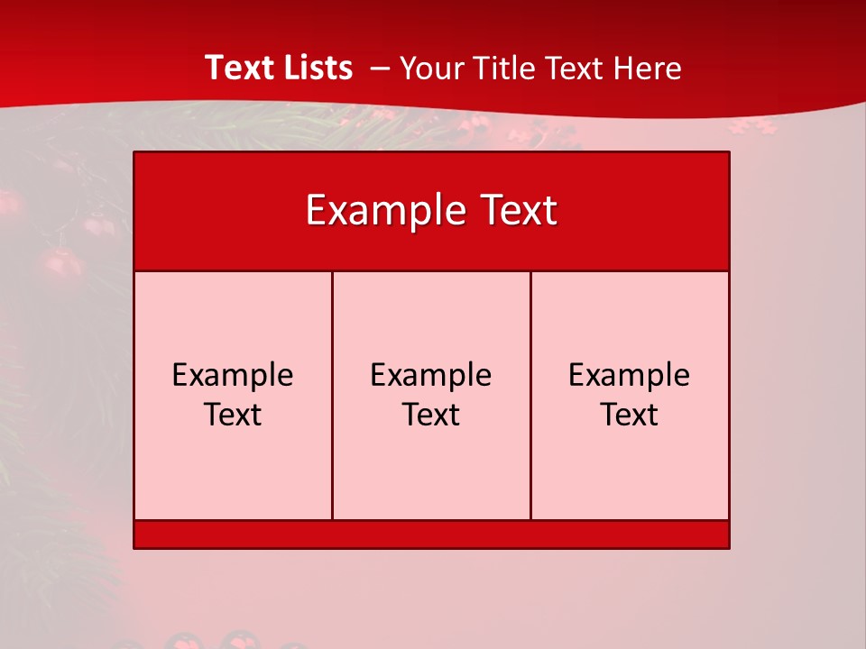 Element Macro Holiday PowerPoint Template