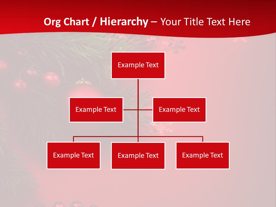 Element Macro Holiday PowerPoint Template