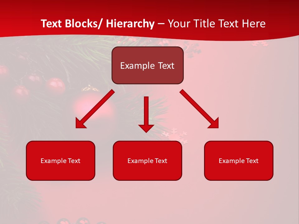 Element Macro Holiday PowerPoint Template