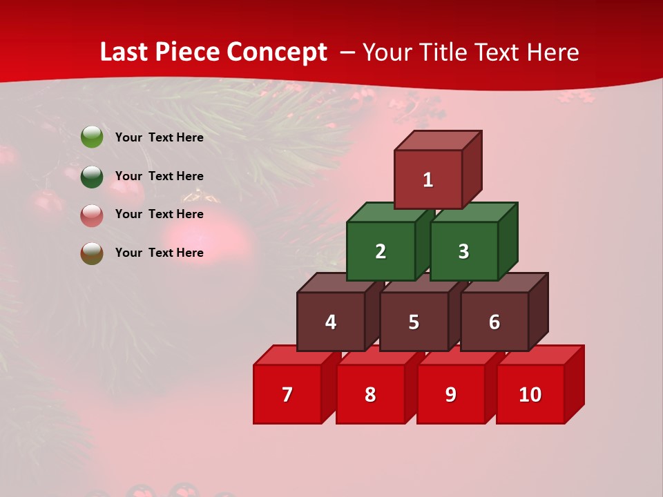 Element Macro Holiday PowerPoint Template