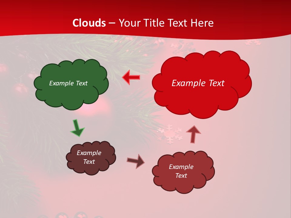 Element Macro Holiday PowerPoint Template