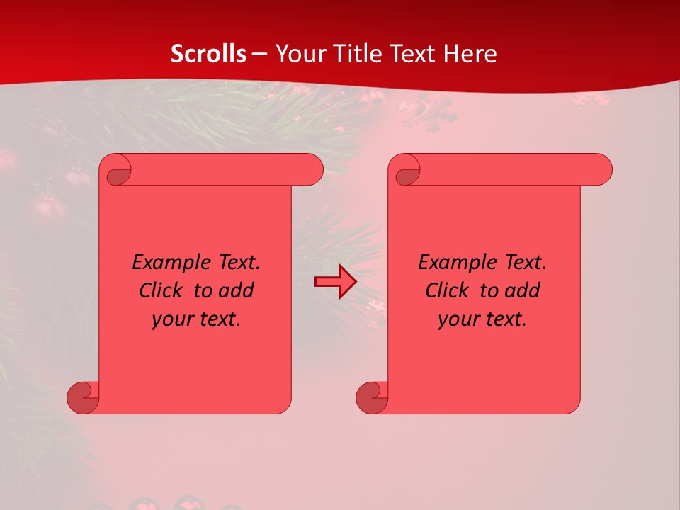 Element Macro Holiday PowerPoint Template