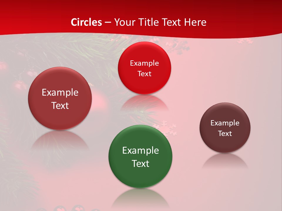 Element Macro Holiday PowerPoint Template