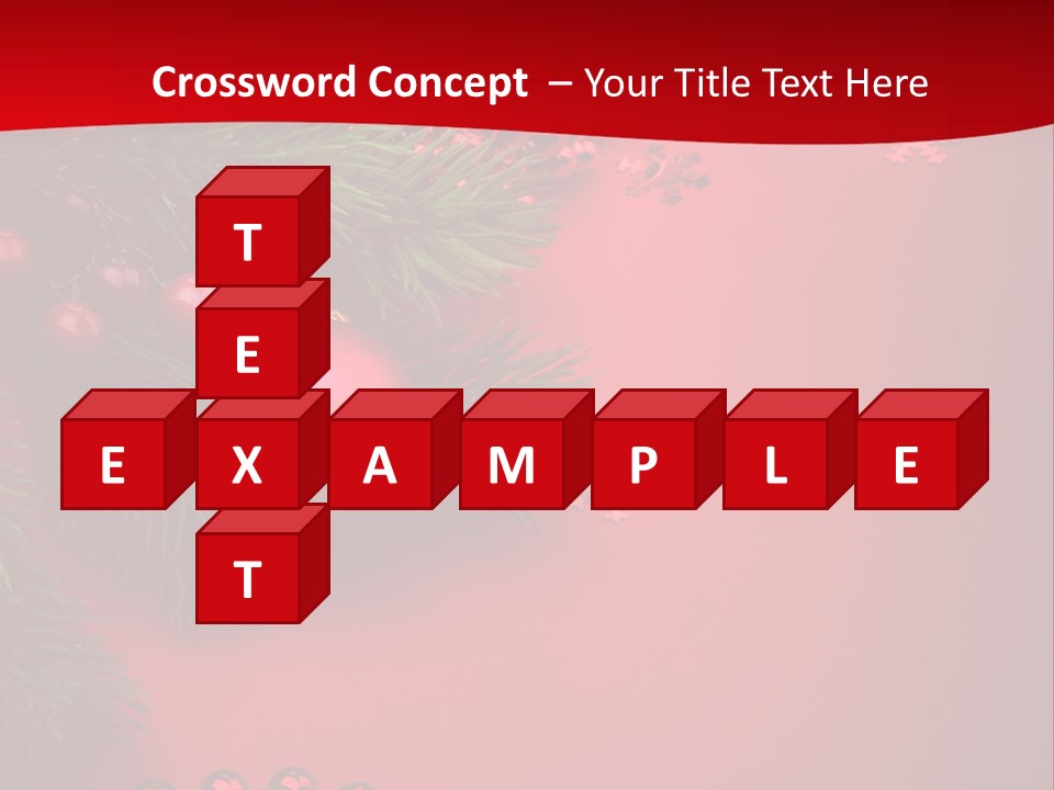 Element Macro Holiday PowerPoint Template