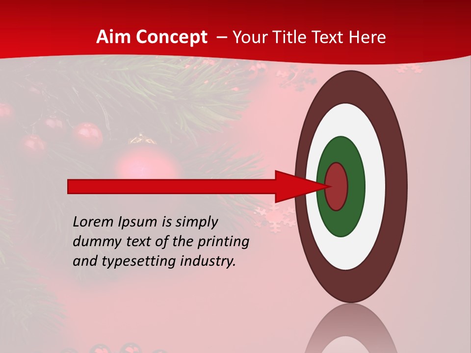 Element Macro Holiday PowerPoint Template
