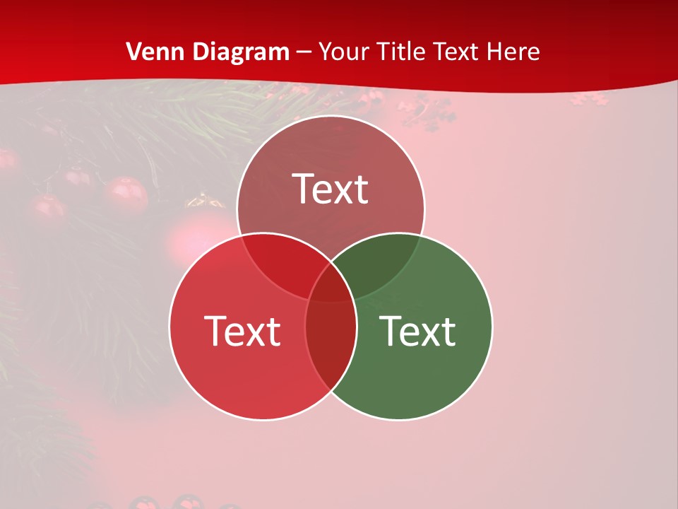 Element Macro Holiday PowerPoint Template