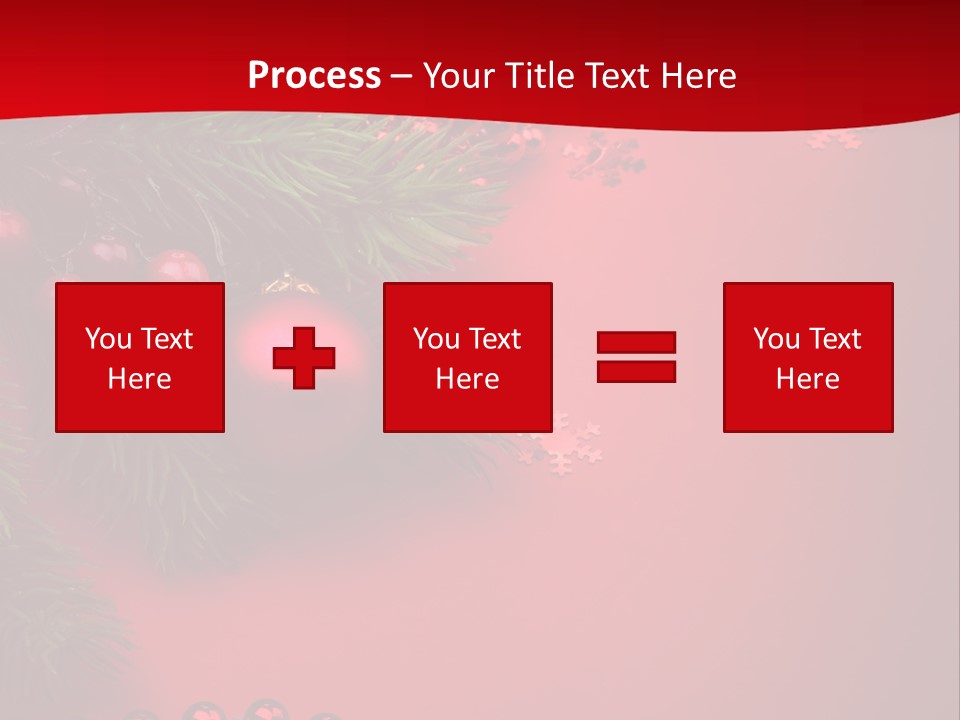 Element Macro Holiday PowerPoint Template