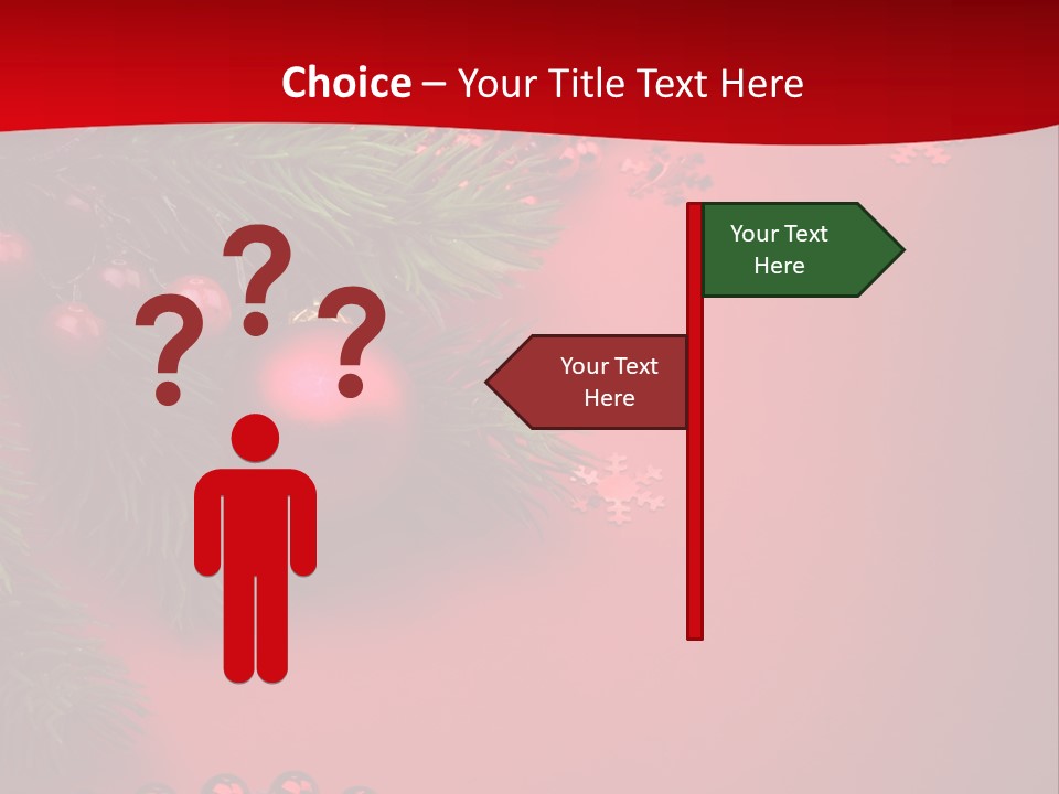 Element Macro Holiday PowerPoint Template