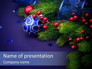 New Tradition Text PowerPoint Template