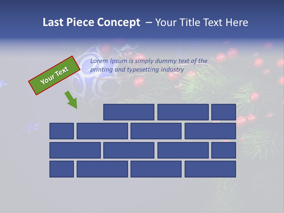 New Tradition Text PowerPoint Template