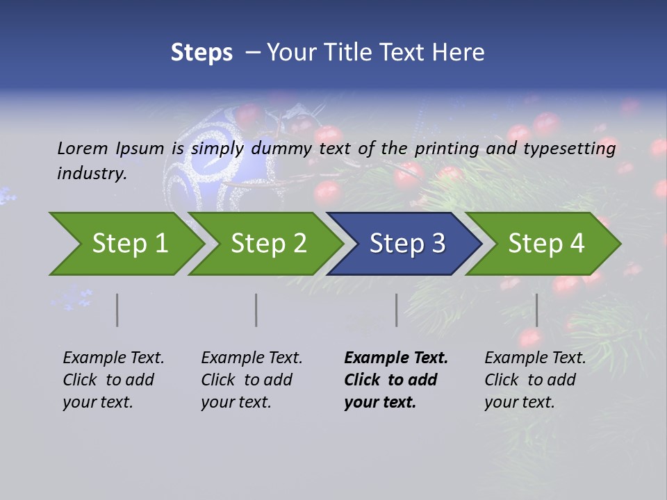 New Tradition Text PowerPoint Template
