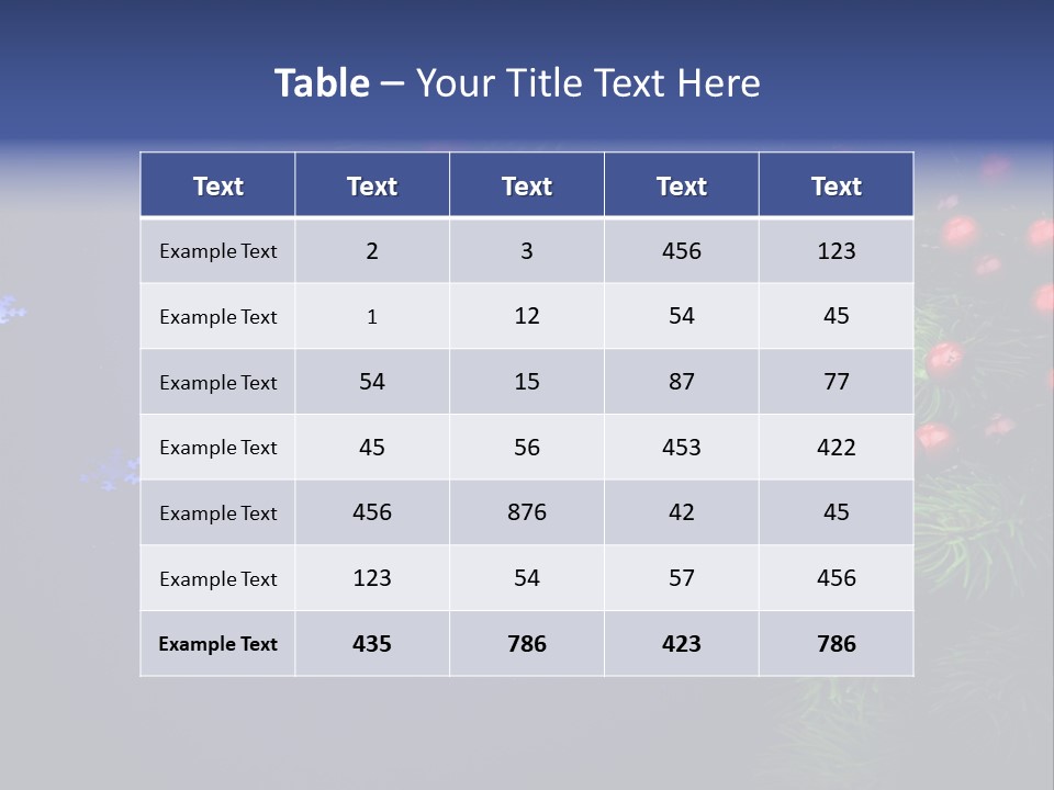 New Tradition Text PowerPoint Template