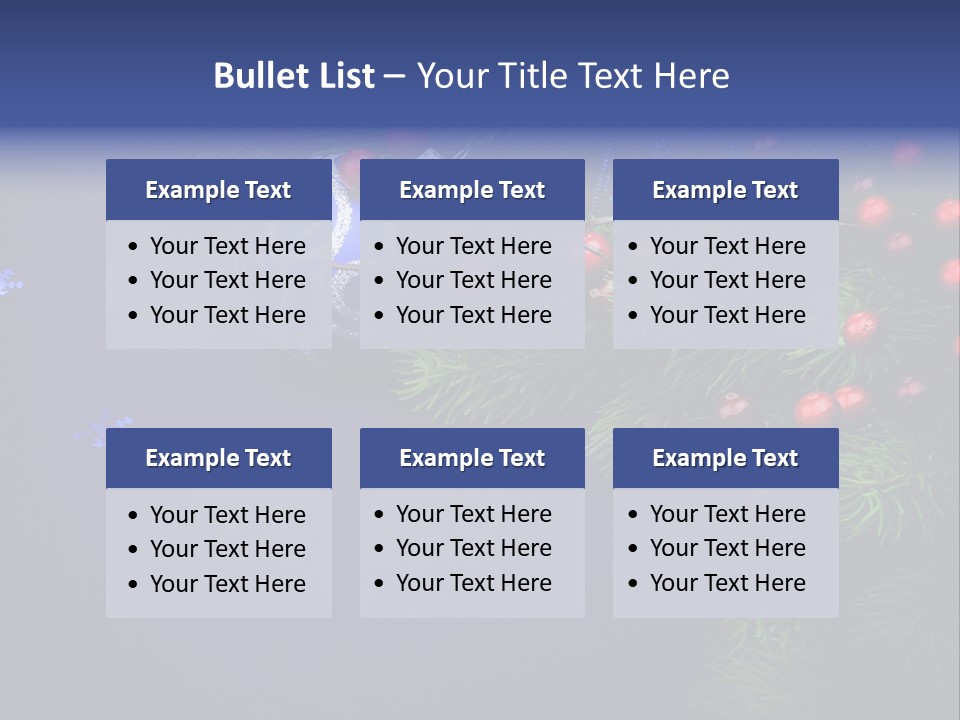 New Tradition Text PowerPoint Template