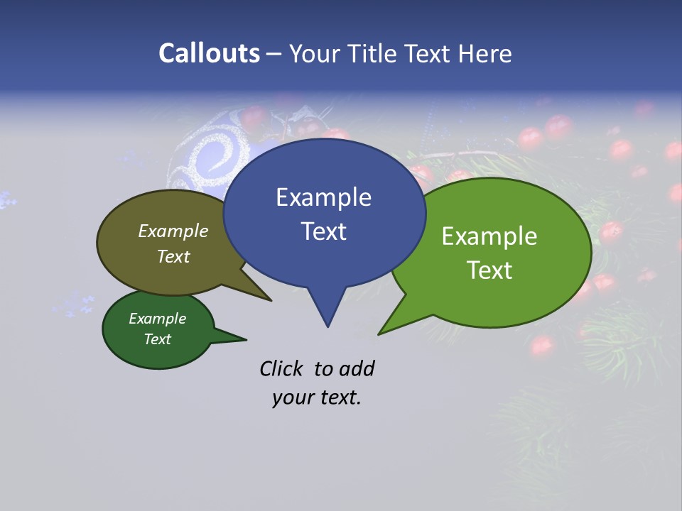 New Tradition Text PowerPoint Template