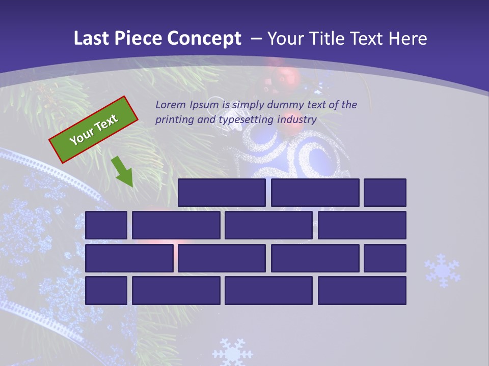 Text Celebration New PowerPoint Template