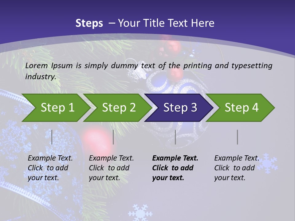 Text Celebration New PowerPoint Template
