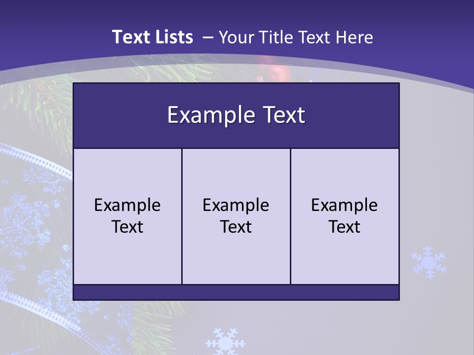 Text Celebration New PowerPoint Template