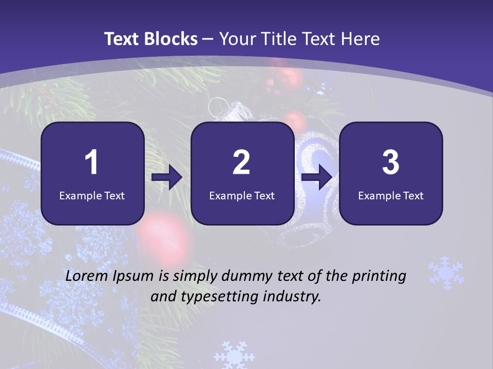 Text Celebration New PowerPoint Template