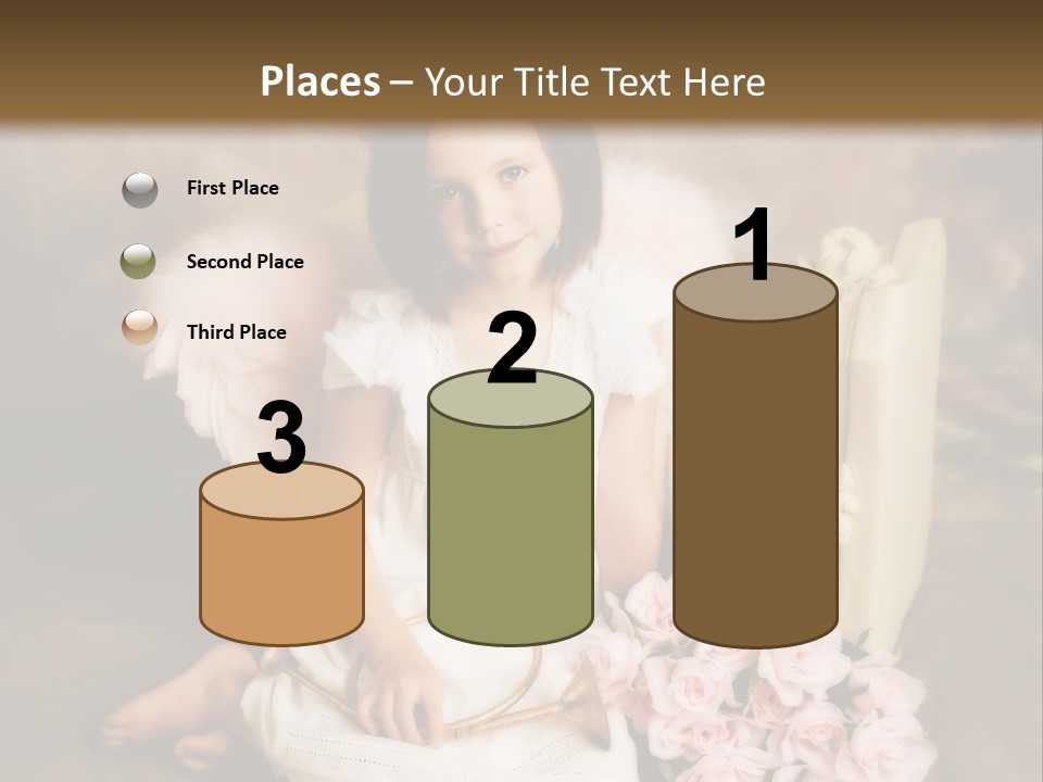 Beautiful Aroma Caucasian PowerPoint Template