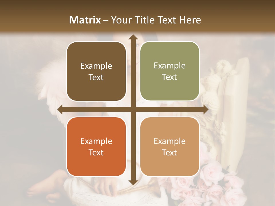 Beautiful Aroma Caucasian PowerPoint Template