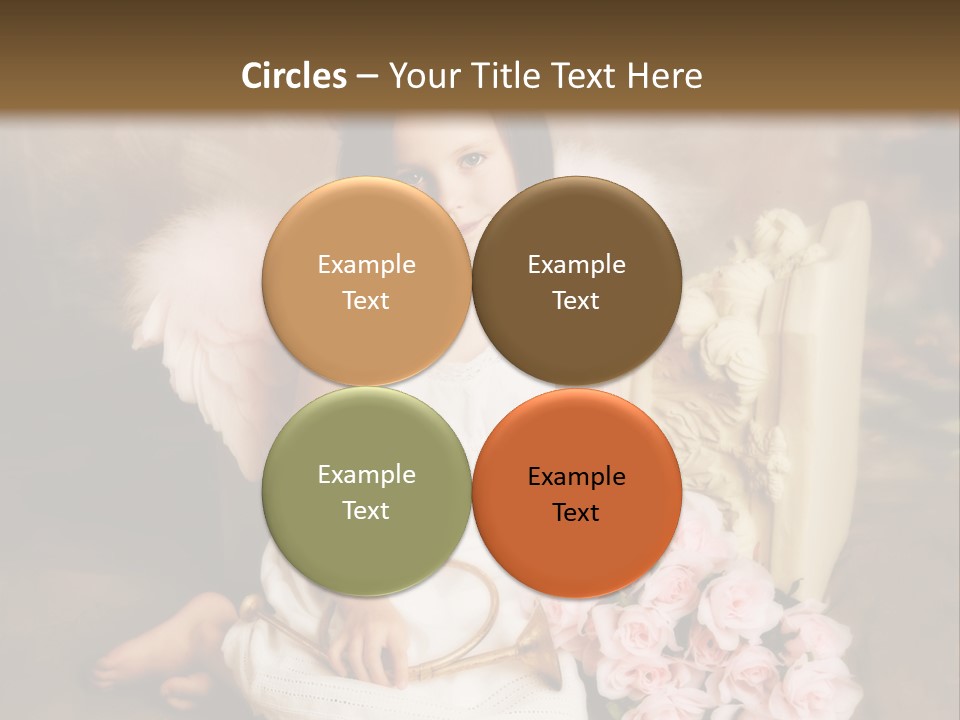 Beautiful Aroma Caucasian PowerPoint Template