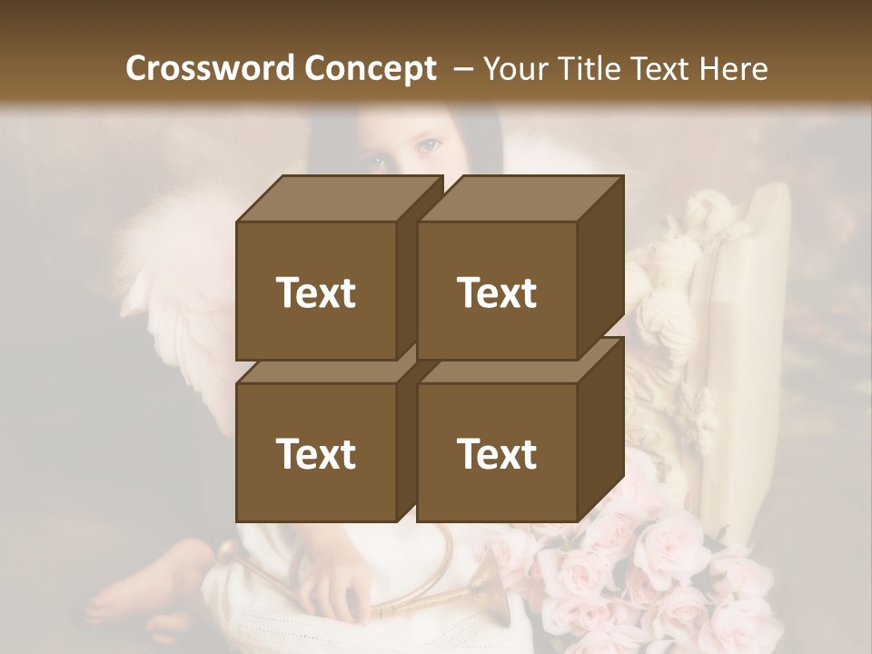 Beautiful Aroma Caucasian PowerPoint Template