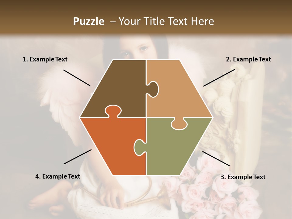 Beautiful Aroma Caucasian PowerPoint Template