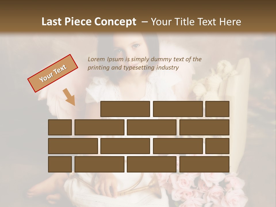 Beautiful Aroma Caucasian PowerPoint Template