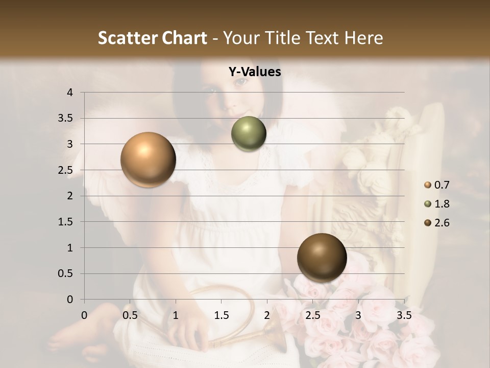 Beautiful Aroma Caucasian PowerPoint Template