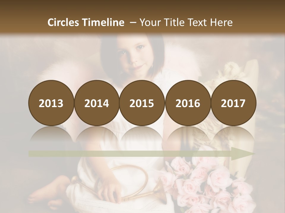 Beautiful Aroma Caucasian PowerPoint Template