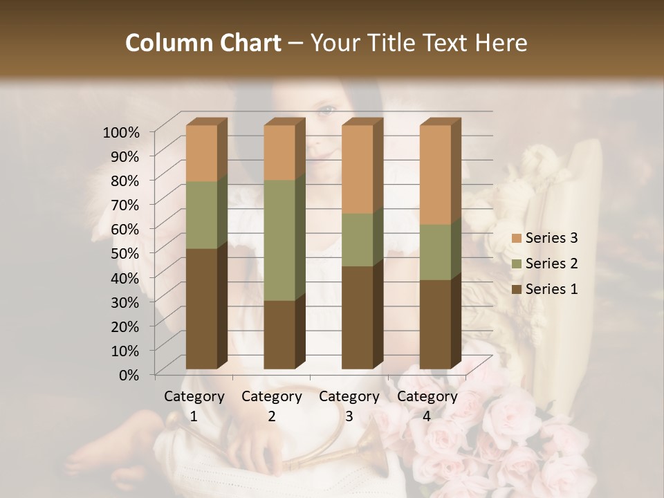 Beautiful Aroma Caucasian PowerPoint Template