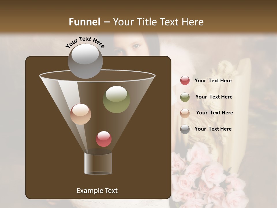 Beautiful Aroma Caucasian PowerPoint Template