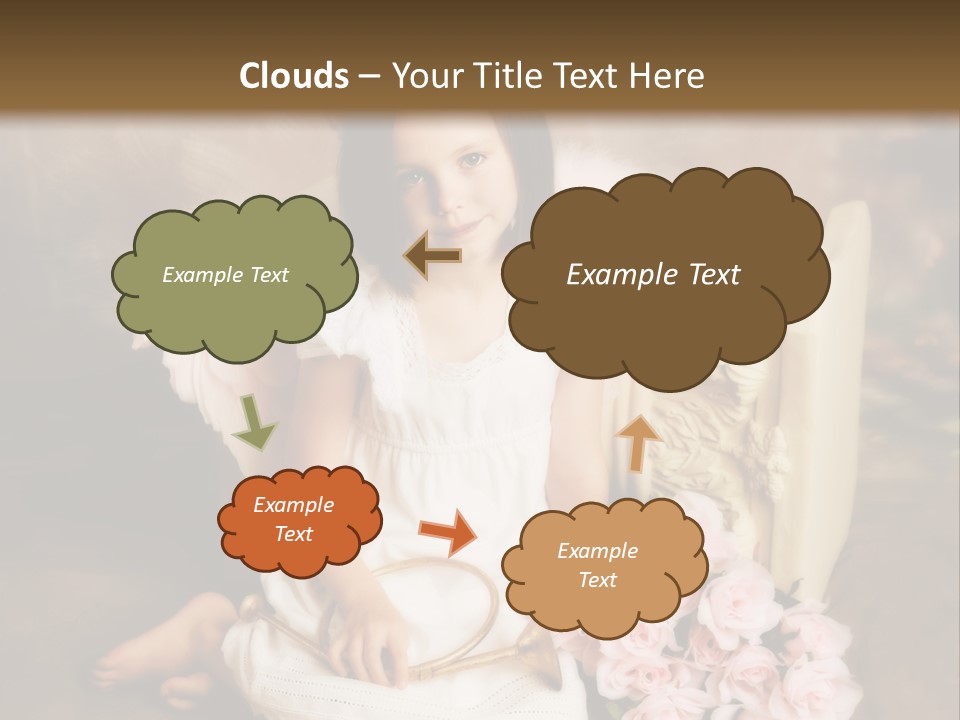 Beautiful Aroma Caucasian PowerPoint Template