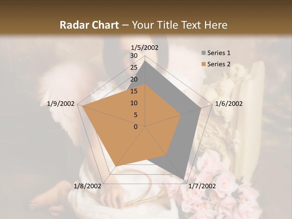 Beautiful Aroma Caucasian PowerPoint Template