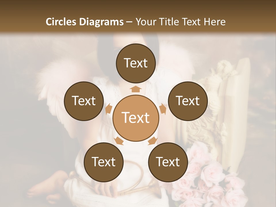 Beautiful Aroma Caucasian PowerPoint Template