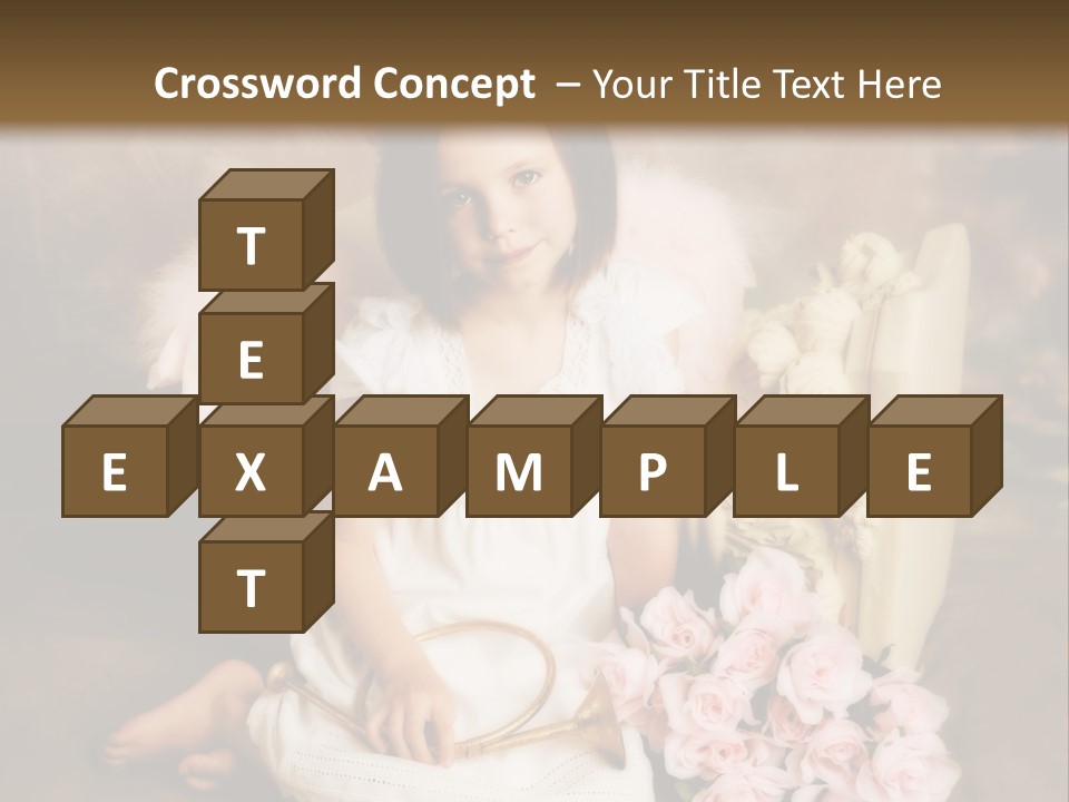 Beautiful Aroma Caucasian PowerPoint Template