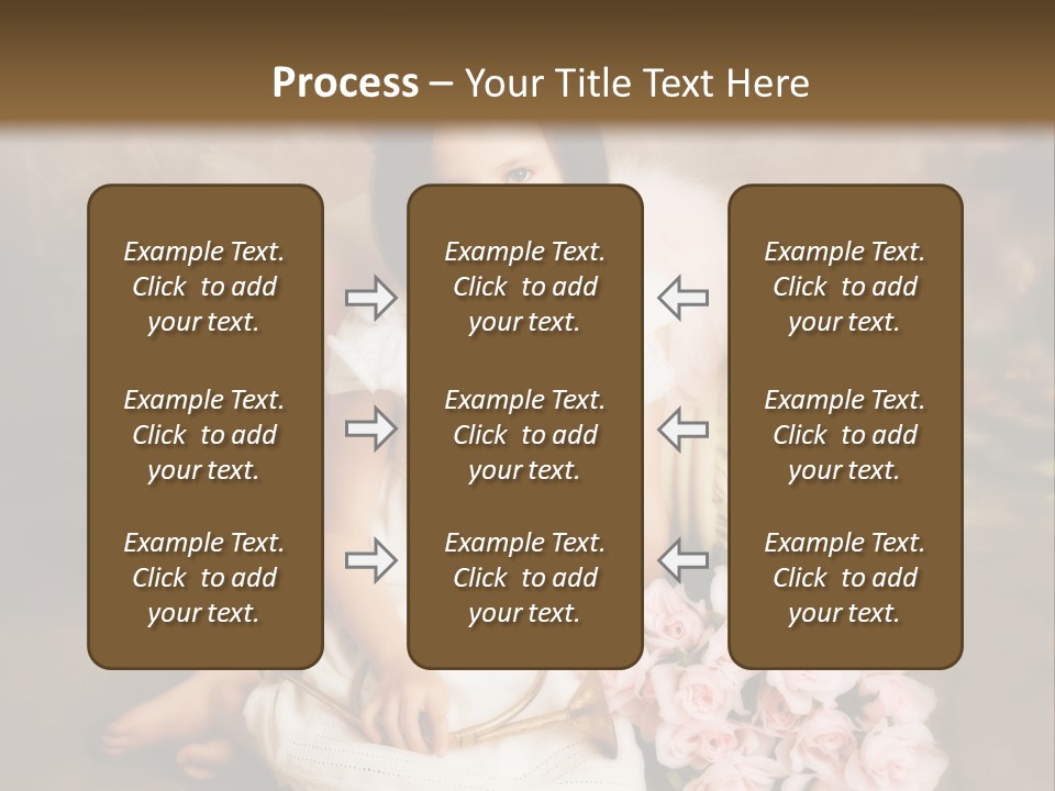 Beautiful Aroma Caucasian PowerPoint Template