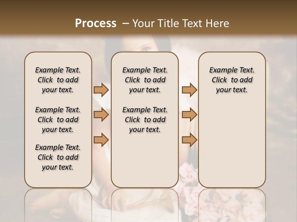 Beautiful Aroma Caucasian PowerPoint Template