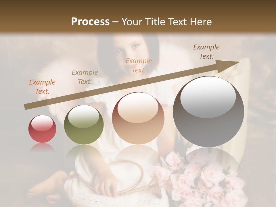 Beautiful Aroma Caucasian PowerPoint Template