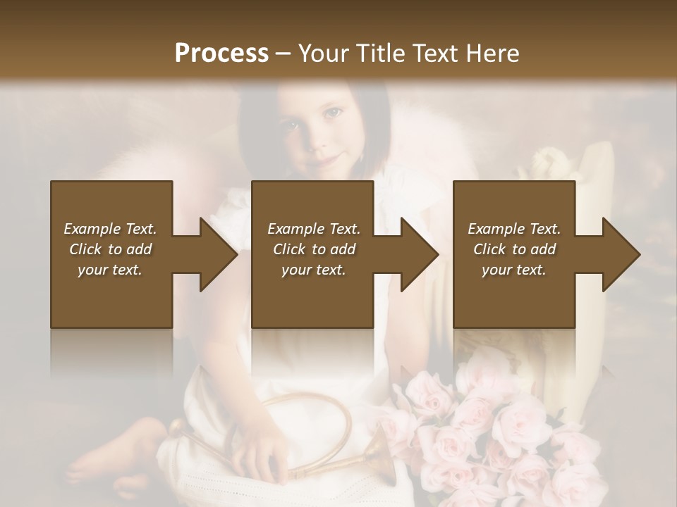 Beautiful Aroma Caucasian PowerPoint Template