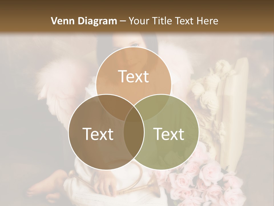 Beautiful Aroma Caucasian PowerPoint Template