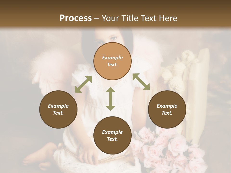 Beautiful Aroma Caucasian PowerPoint Template